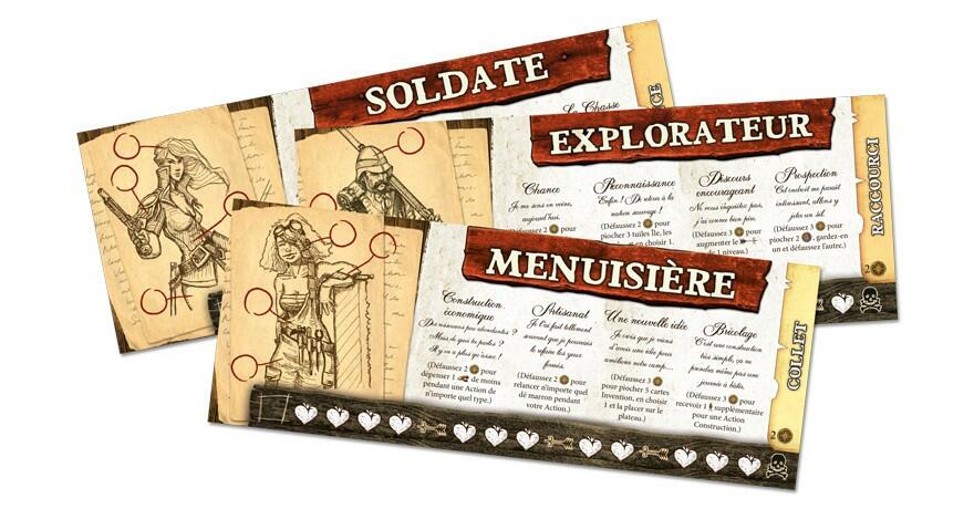 Robinson Crusoé: Aventures sur l'Île Maudite 2018 Cartes