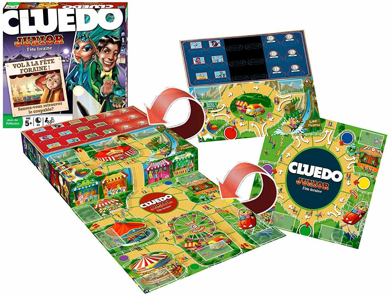 Cluedo: Junior - Vol à la Fête Foraine ! Eclate