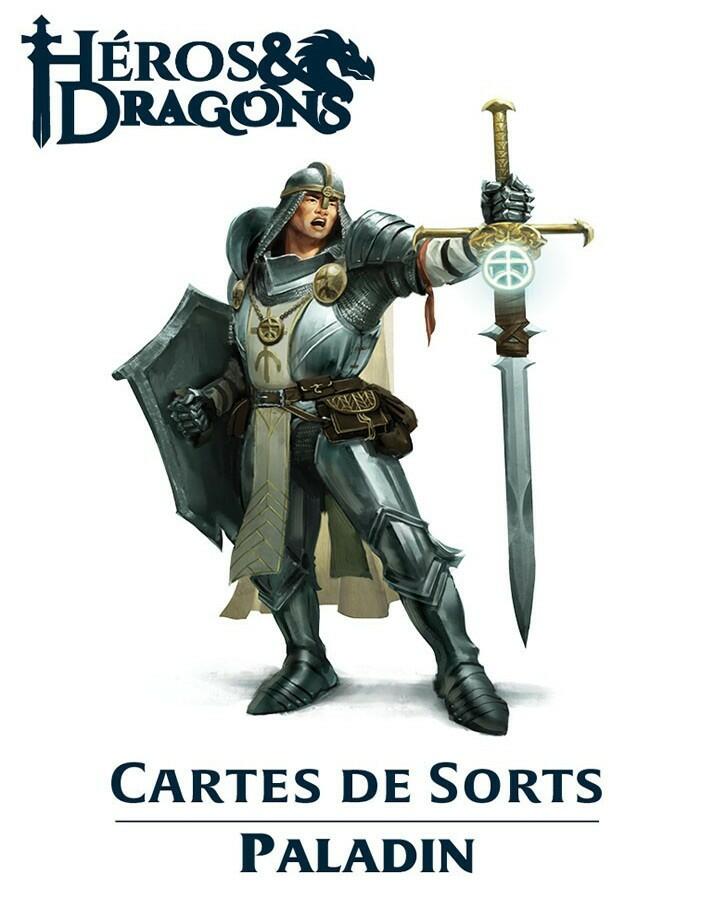 Héros & Dragons: Cartes de Sorts - Paladin Cover
