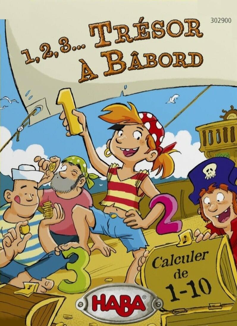 1, 2, 3… Trésor à Bâbord Cover