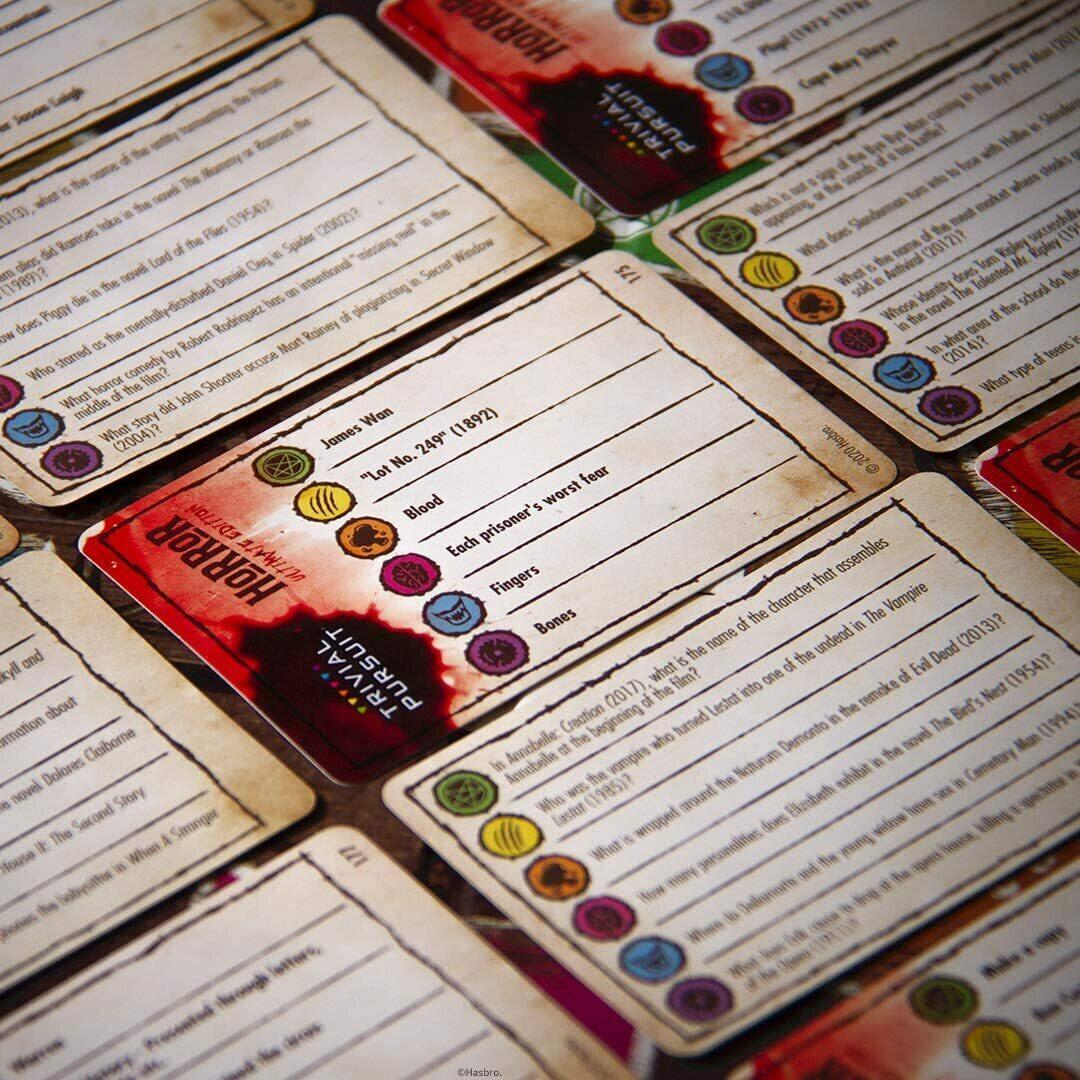 Trivial Pursuit: Horreur Cartes