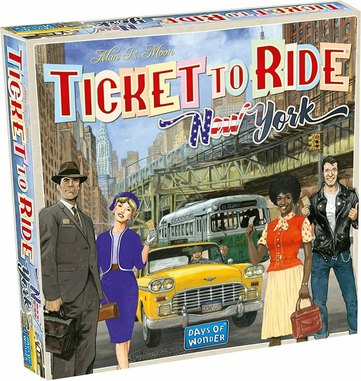 Ticket to Ride: New York Cover 3d