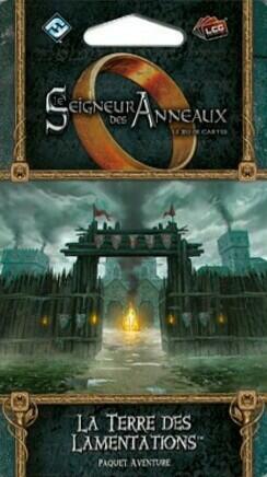 Le Seigneur des Anneaux: Le Jeu de Cartes - La Terre des Lamentations Cover