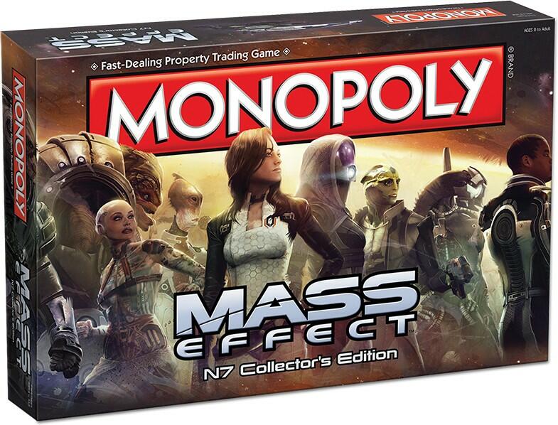 Monopoly: Mass Effect Cover 3d
