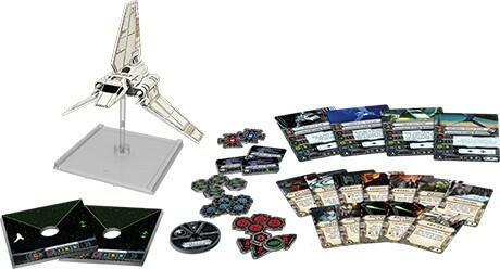 Star Wars: X-Wing - Le Jeu de Figurines - Navette de Classe Lambda Eclate