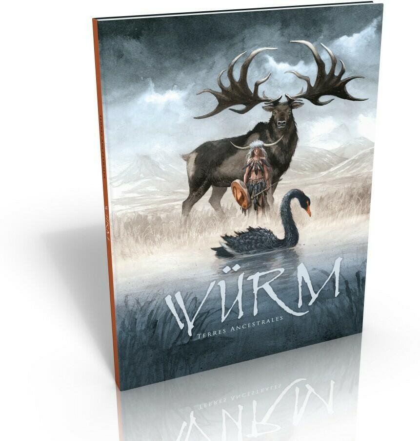 Würm: Le Jeu de Rôle dans le Préhistoire - Terres Ancestrales Cover 3d
