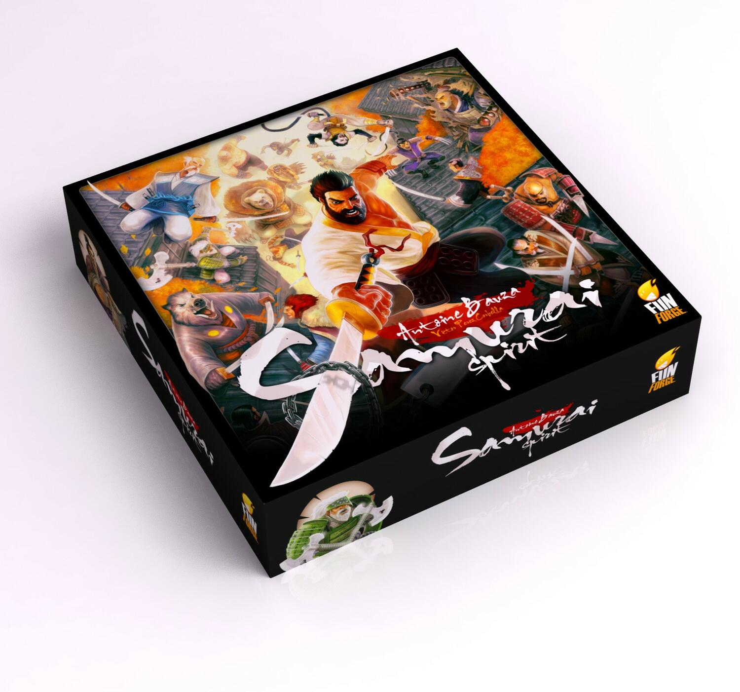 Samurai Spirit Cover 3d