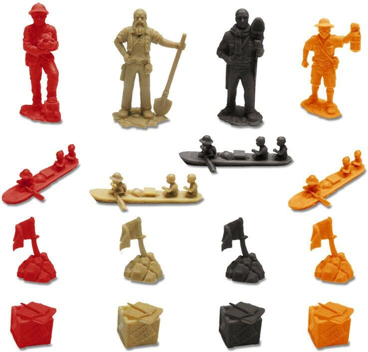 Tikal II: Le Temple Perdu Figurines