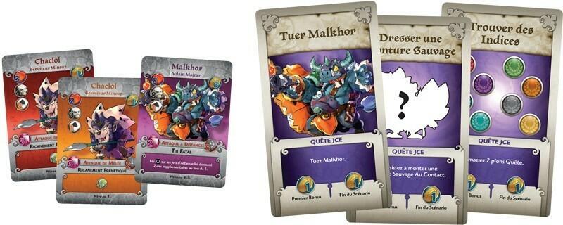 Arcadia Quest: Cavaliers Cartes