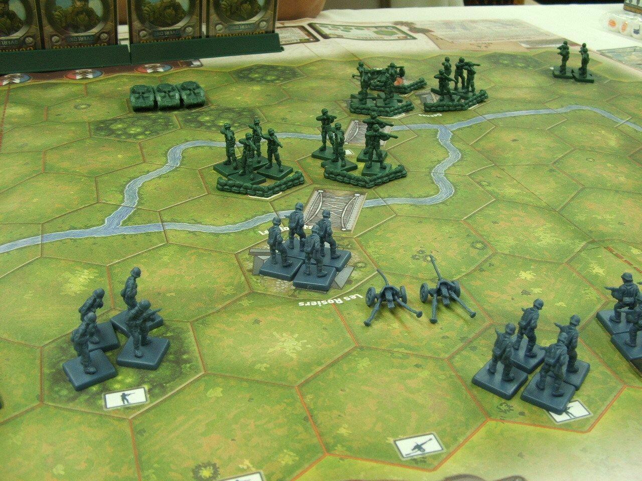 Mémoire 44: The Battle Map - Volume 1 - Hedgerow Hell Zoom