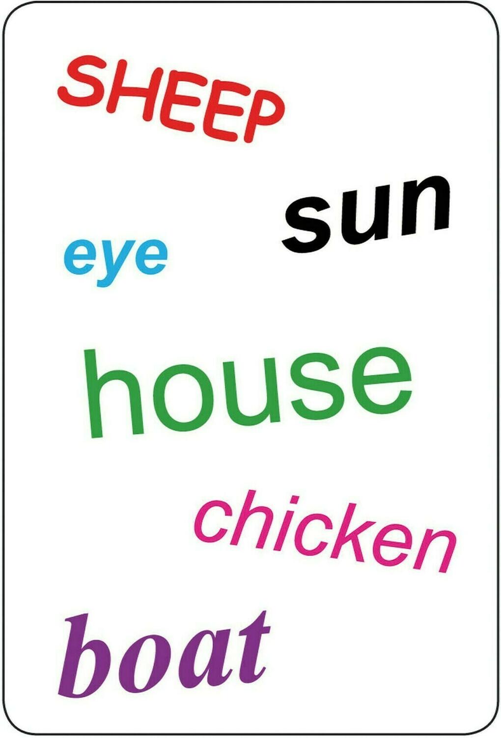 Tam Tam: Anglais Carte