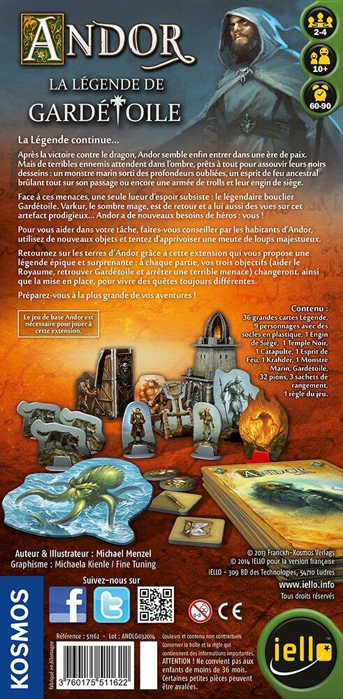 Andor: La Légende de Gardétoile Back