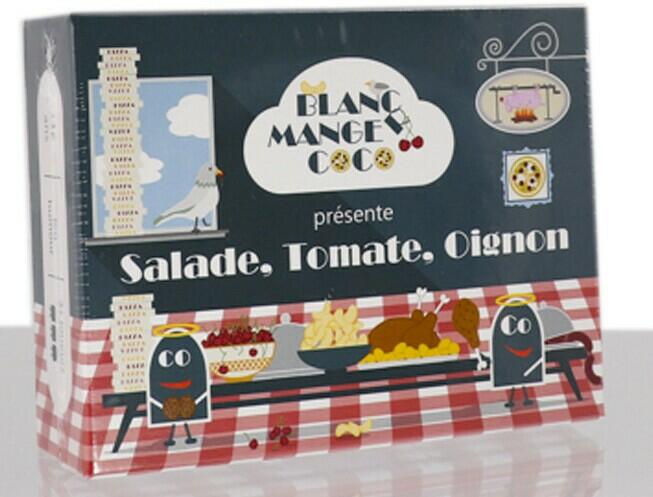 Blanc Manger Coco: Salade, Tomate, Oignon Cover 3d