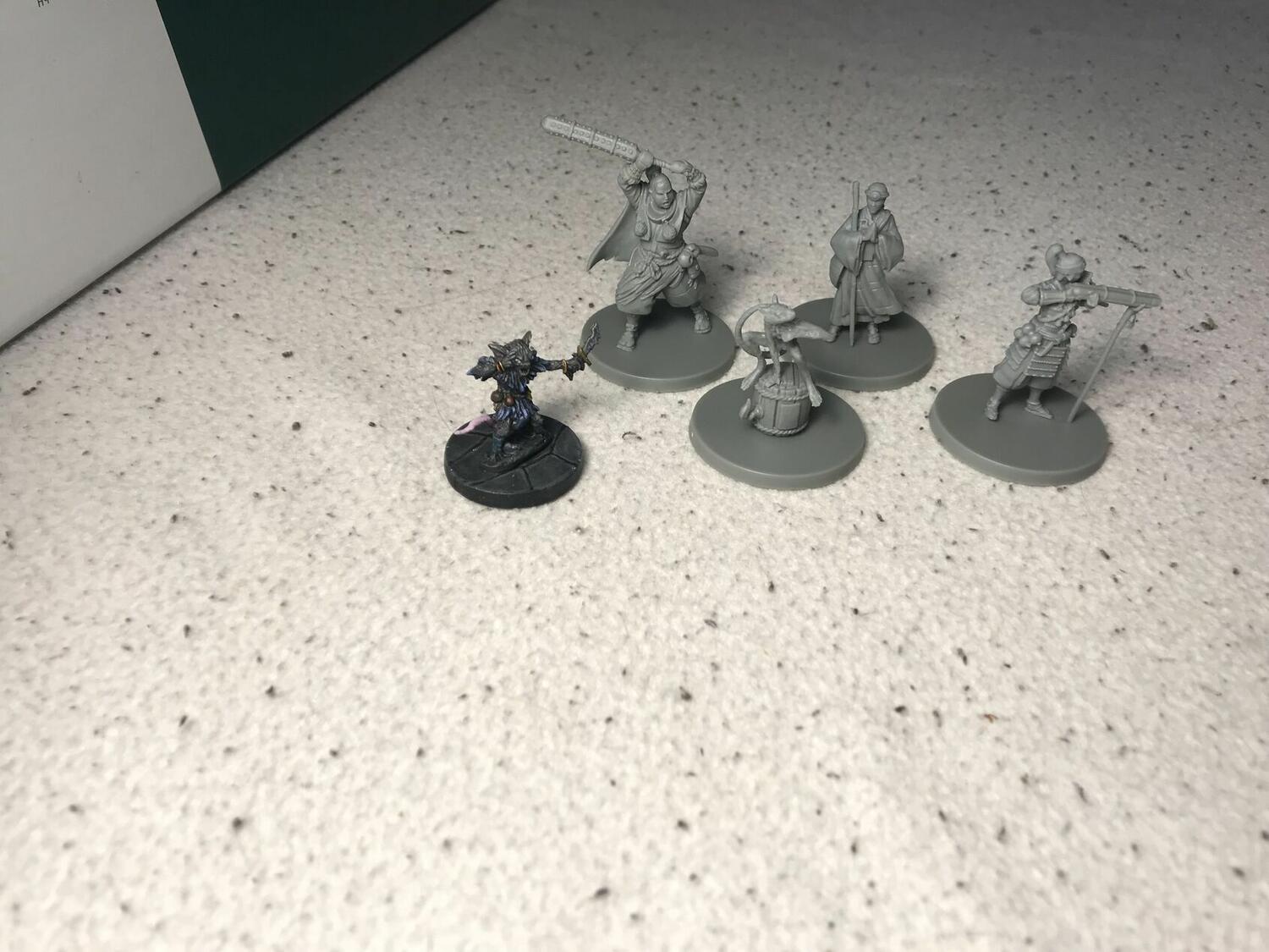 Okko Chronicles: Cycle de l'Eau - Les Héros du Peuple Figurines