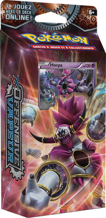 Pokémon XY: Offensive Vapeur - Hoopa Cover Transparent