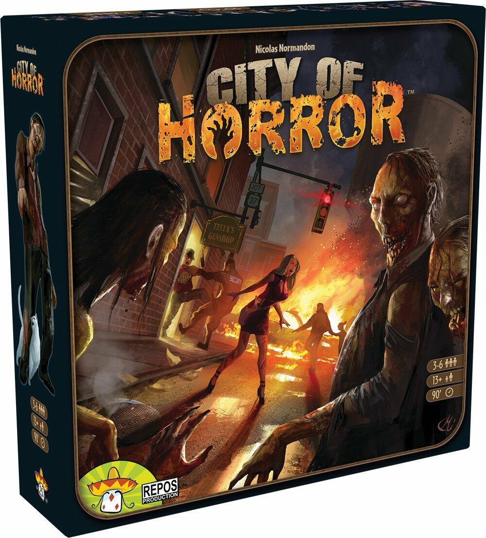 City of Horror Cover 3d