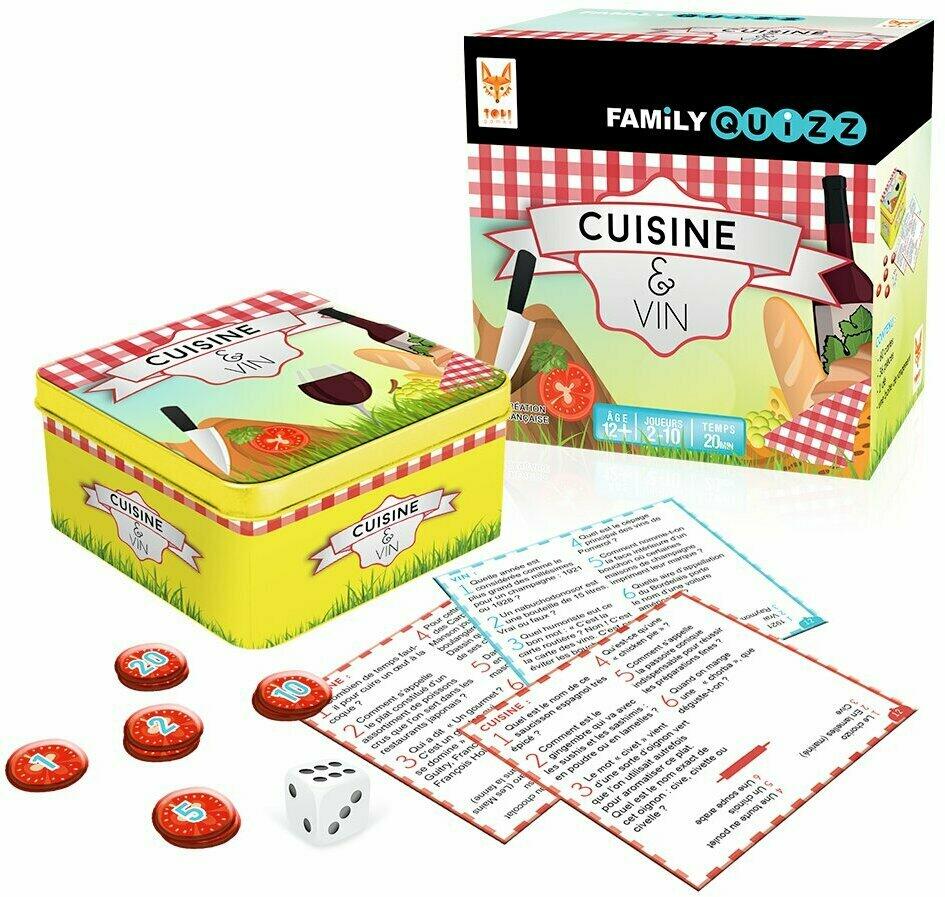 Family Quizz: Cuisine & Vin Eclate