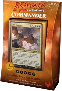 Magic: The Gathering - Commander - Domination Draconique Cover