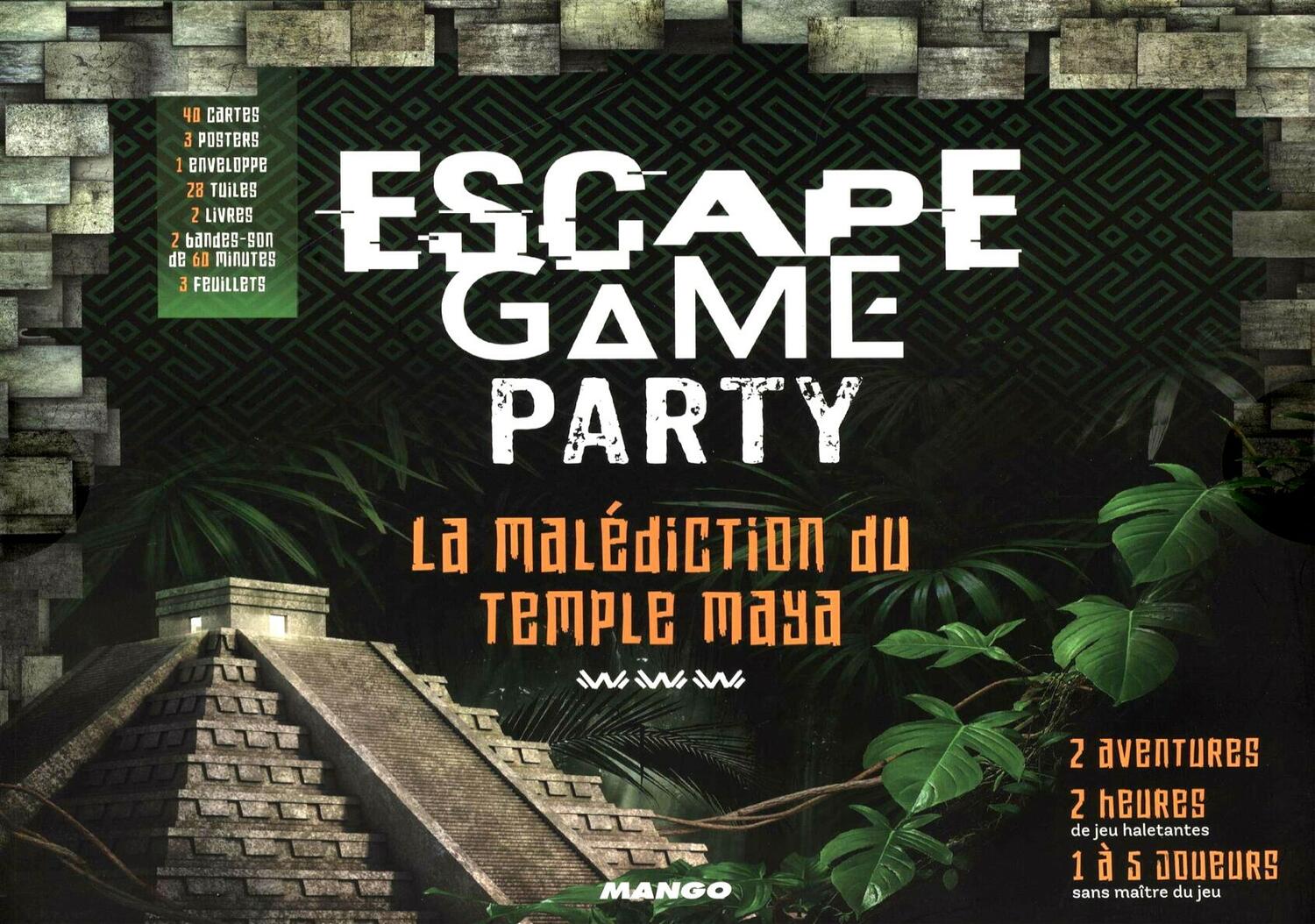Escape Game Party: La Malédiction du Temple Maya Cover