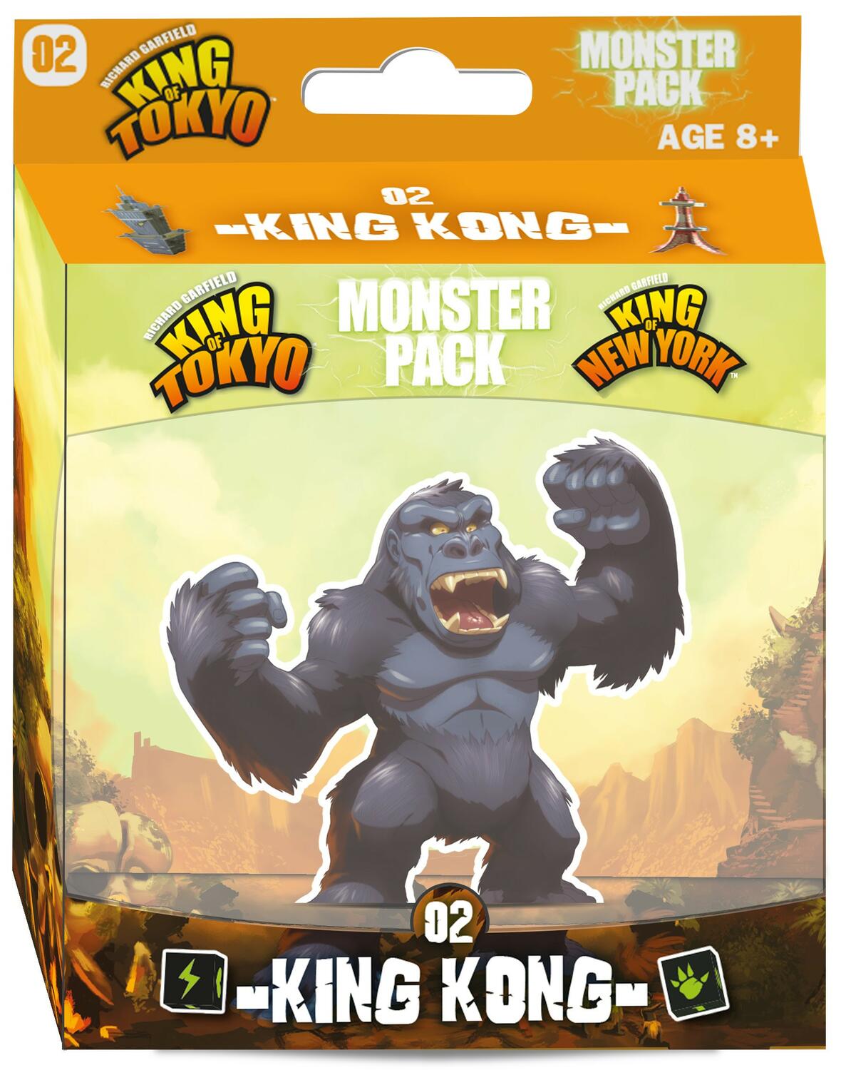 King of Tokyo/New York: Monster Pack - King Kong Cover 3d