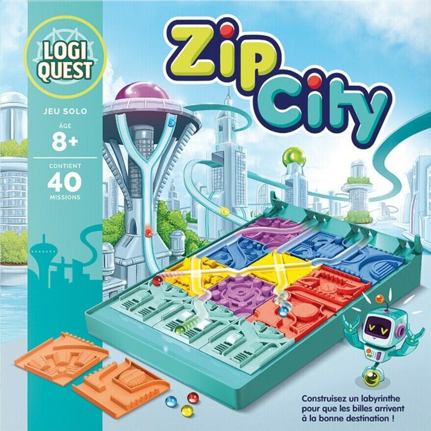 LogiQuest: Zip City Cover