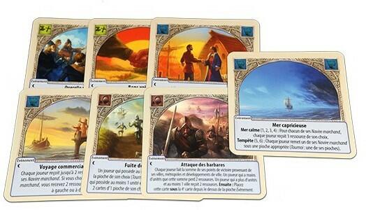 Les Princes de Catane: L'Âge Sombre Cartes