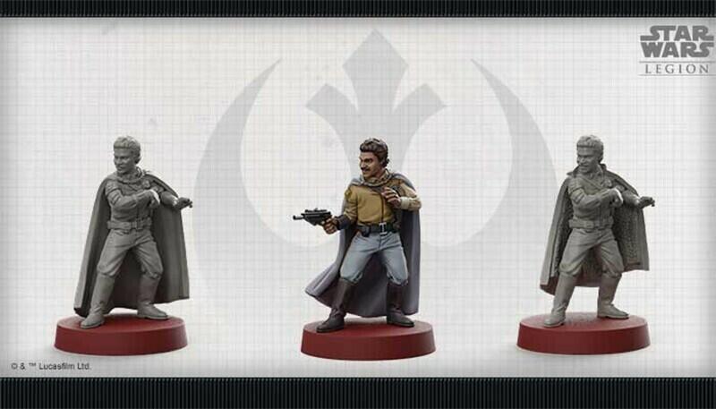 Star Wars: Légion - Lando Calrissian Figurines