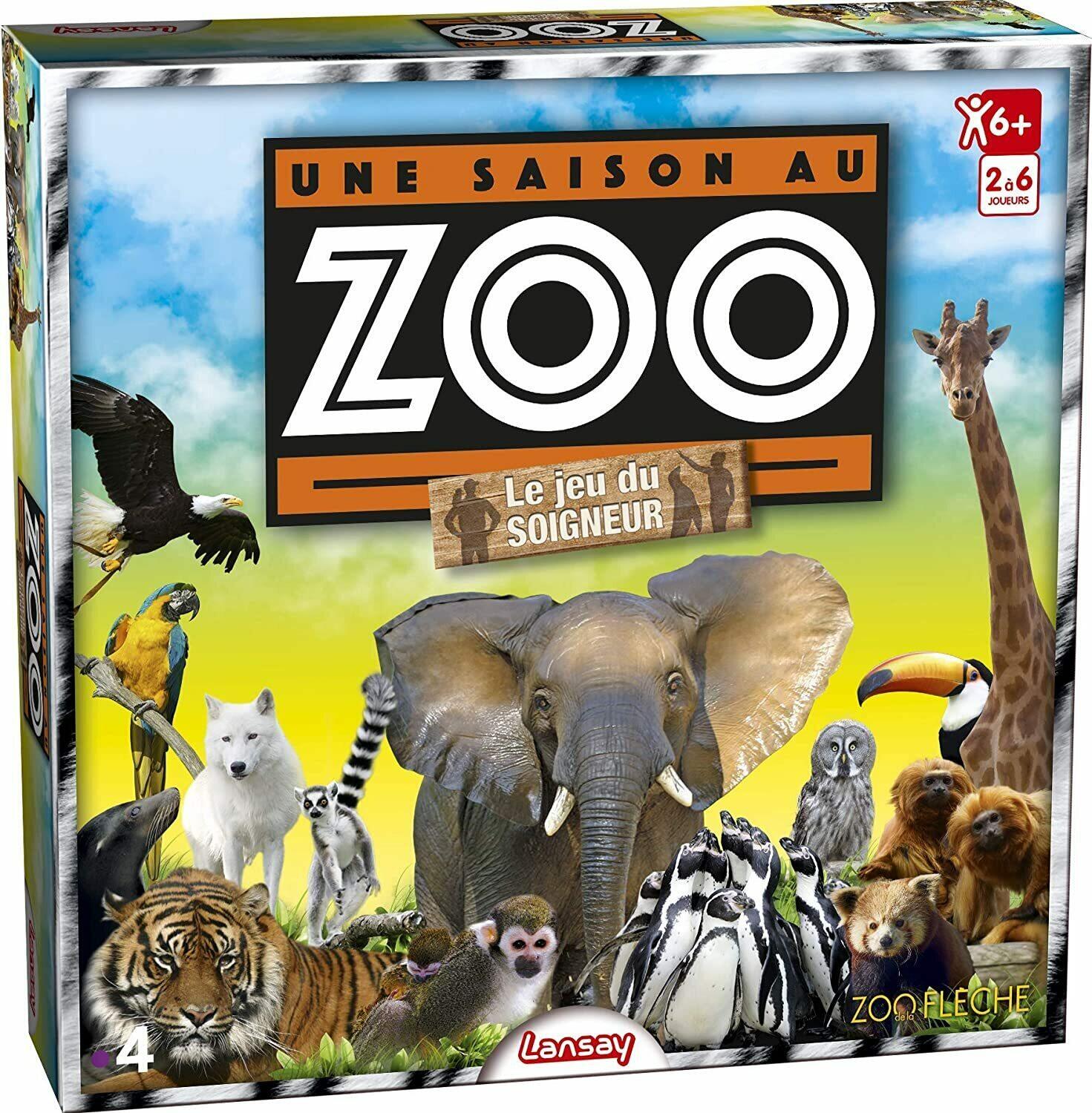 Une Saison au Zoo: Le Jeu du Soigneur Cover 3d