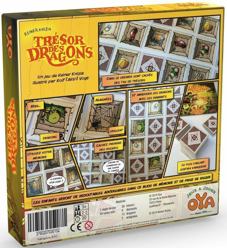 Trésor des Dragons Back 3d