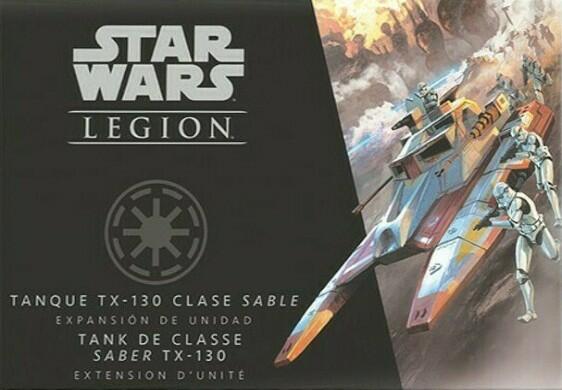 Star Wars: Légion - Tank de Classe Saber TX-130 Cover