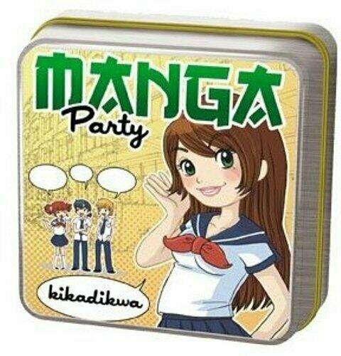 Manga Party Cover 3d