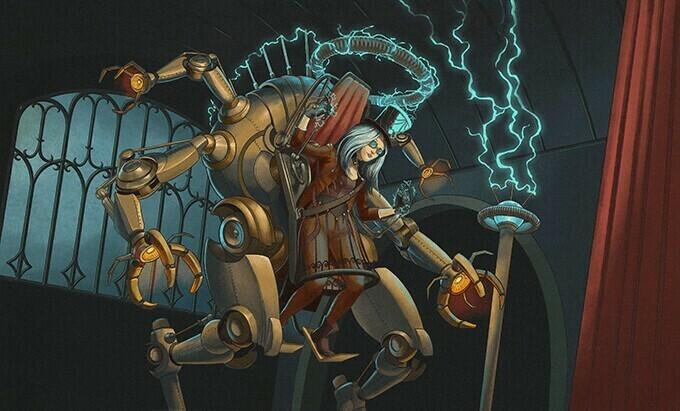 Trickerion: Légende de l'Illusion - Aube de la Technologie Artwork