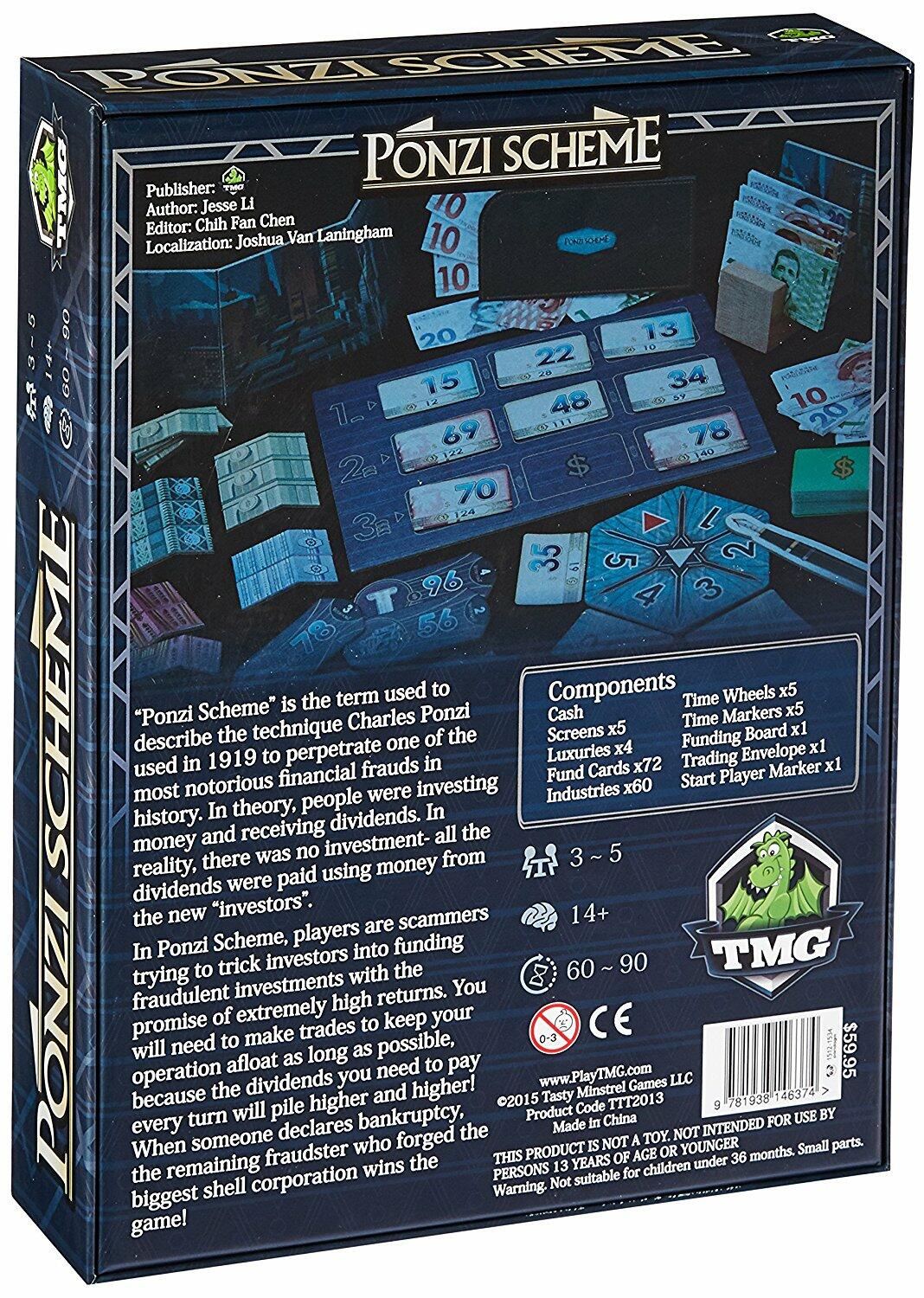 Ponzi Scheme Back 3d