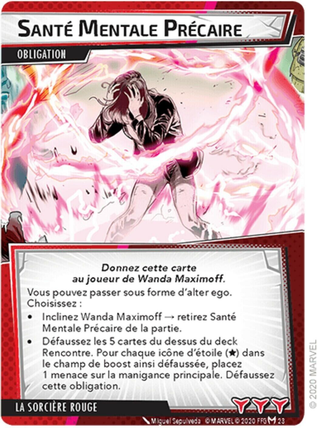 Marvel Champions: Le Jeu de Cartes - Scarlet Witch Carte