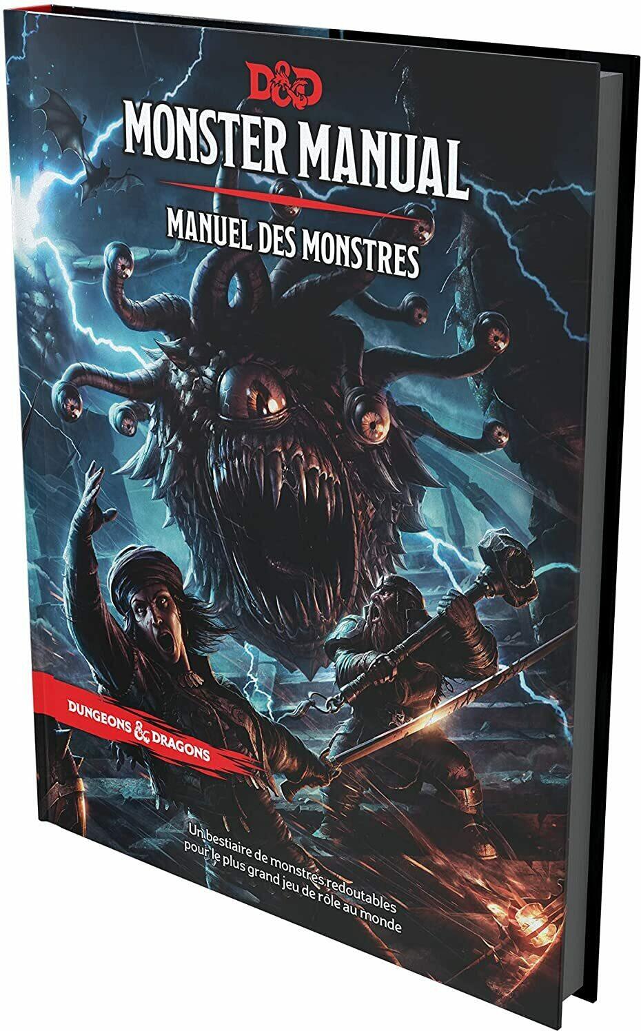Dungeons & Dragons: Manuel des Monstres Cover 3d