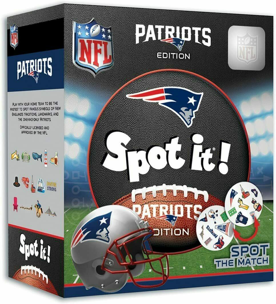 Spot it! New England Patriots Edition Cover 3d