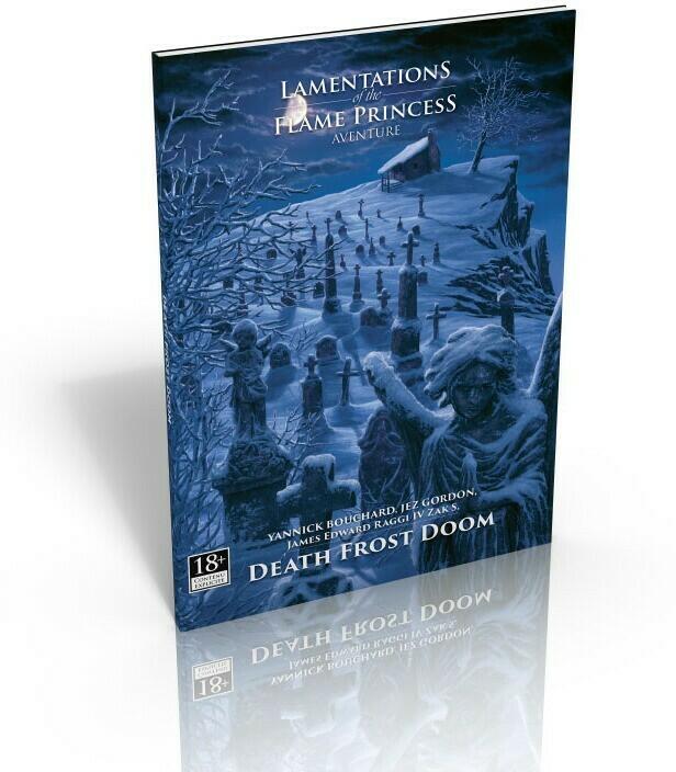 Lamentations of the Flame Princess: Death Frost Doom Cover 3d