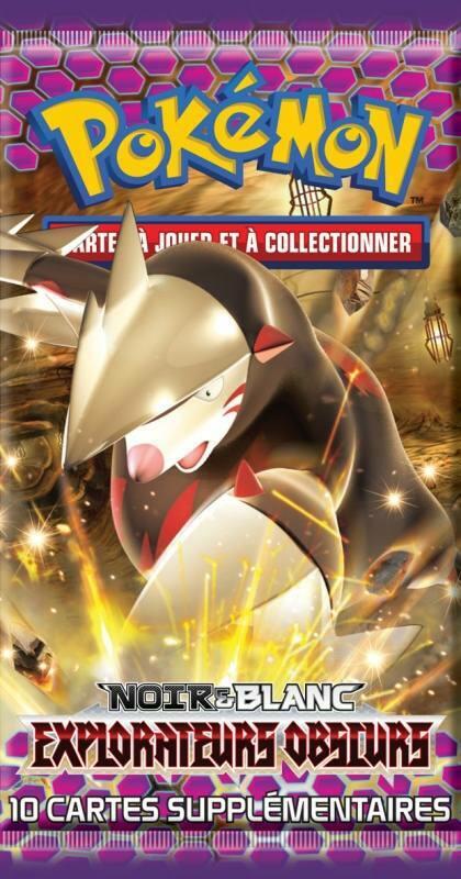 Pokémon: Noir & Blanc - Explorateurs Obscurs - Booster Cover