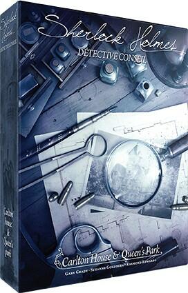 Sherlock Holmes Détective Conseil: Carlton House & Queen's Park Cover 3d