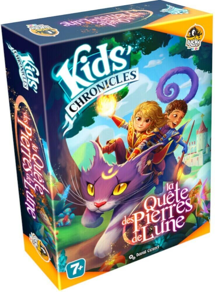Kids Chronicles: La Quête des Pierres de Lune Cover 3d