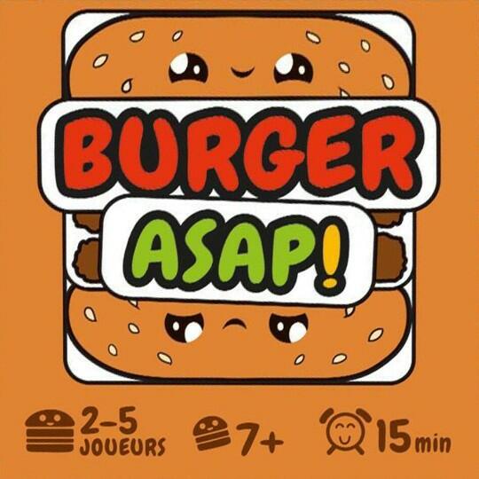 Burger ASAP ! Cover