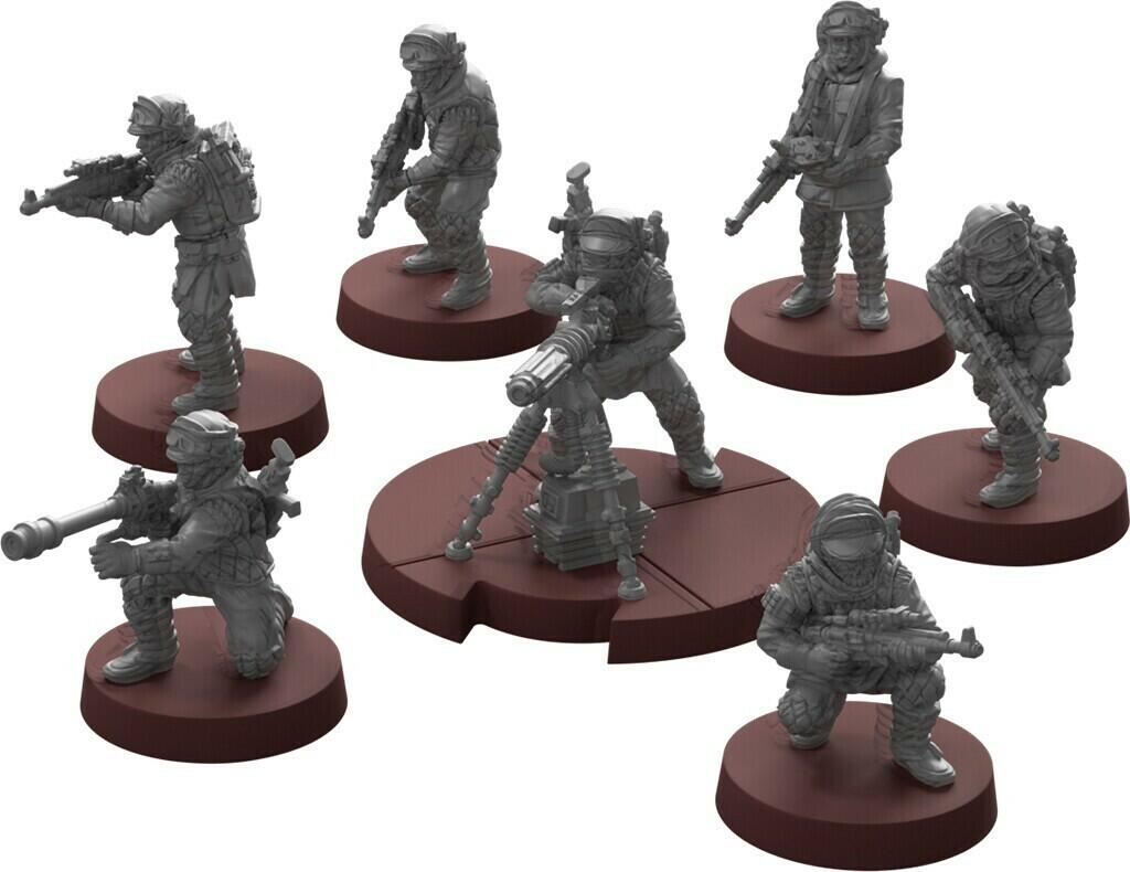 Star Wars: Légion - Vétérans Rebelles Figurines
