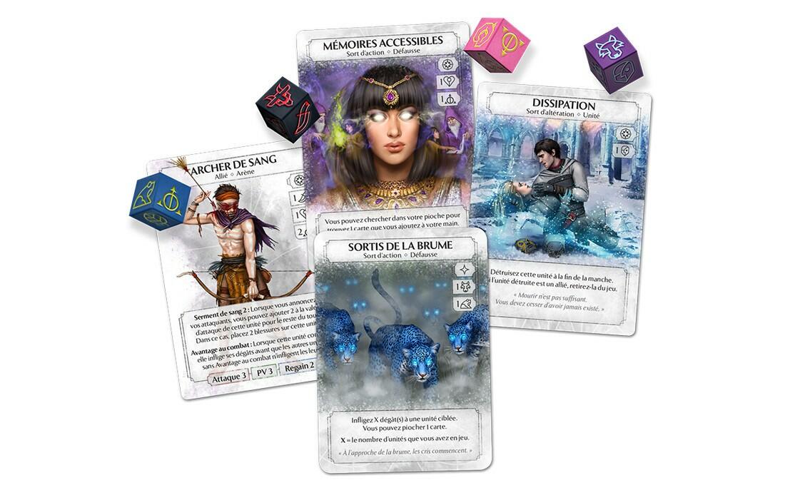 Ashes: Les Héritiers du Phénix Cartes