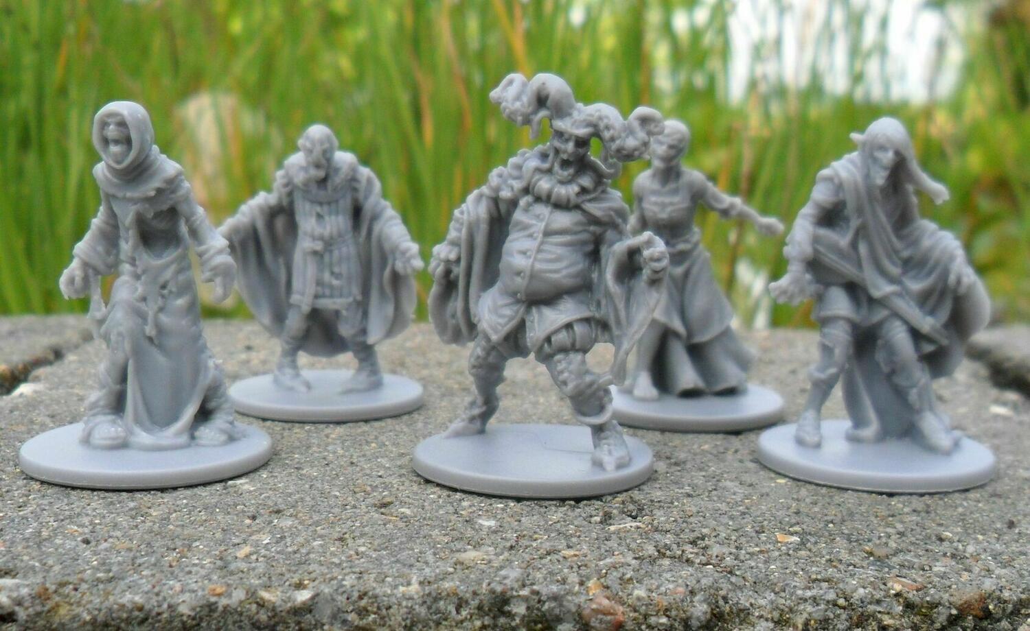 Zombicide: Black Plague - NPC-2 - Notorious Plagued Characters Figurines