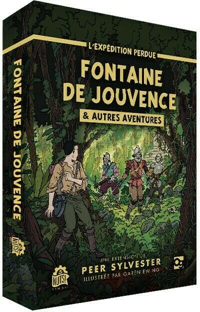 L'Expédition Perdue: Fontaine de Jouvence Cover 3d