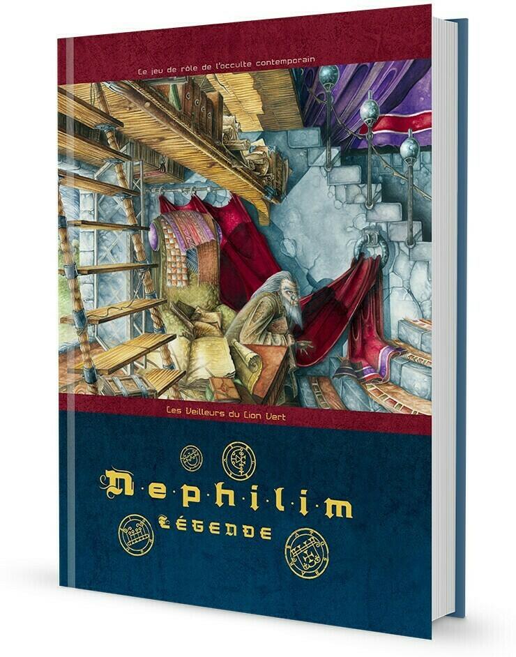 Nephilim: Légende - Les Veilleurs du Lion Vert Cover 3d