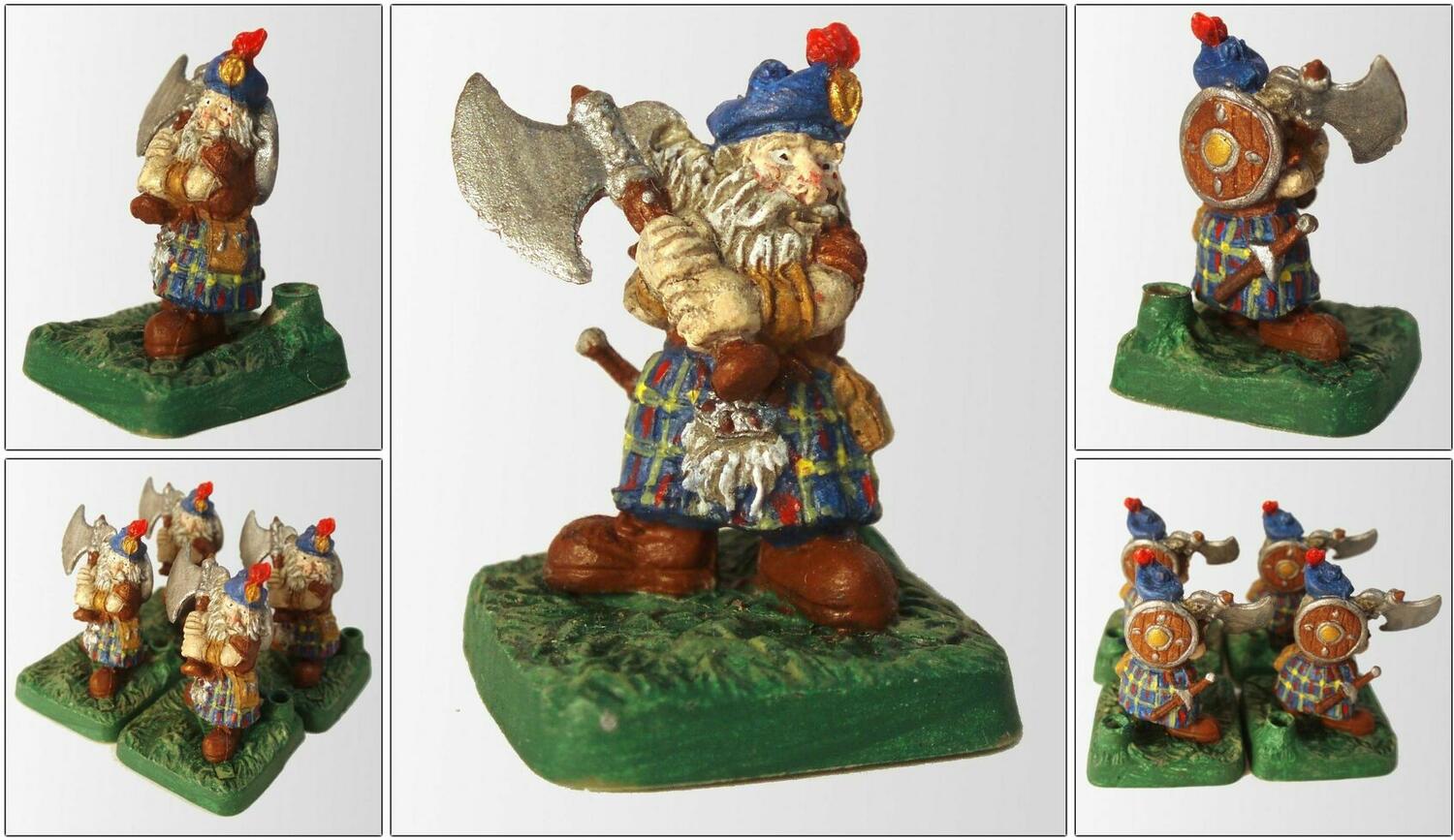 BattleLore: Bataillon Nain Figurines