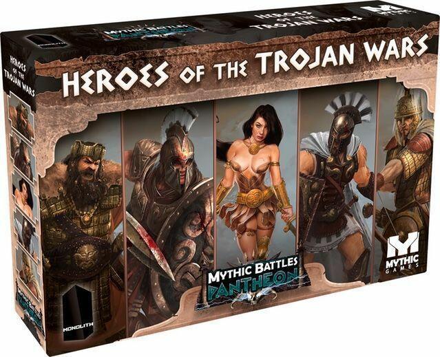 Mythic Battles: Pantheon - Heroes of the Trojan Wars Cover 3d