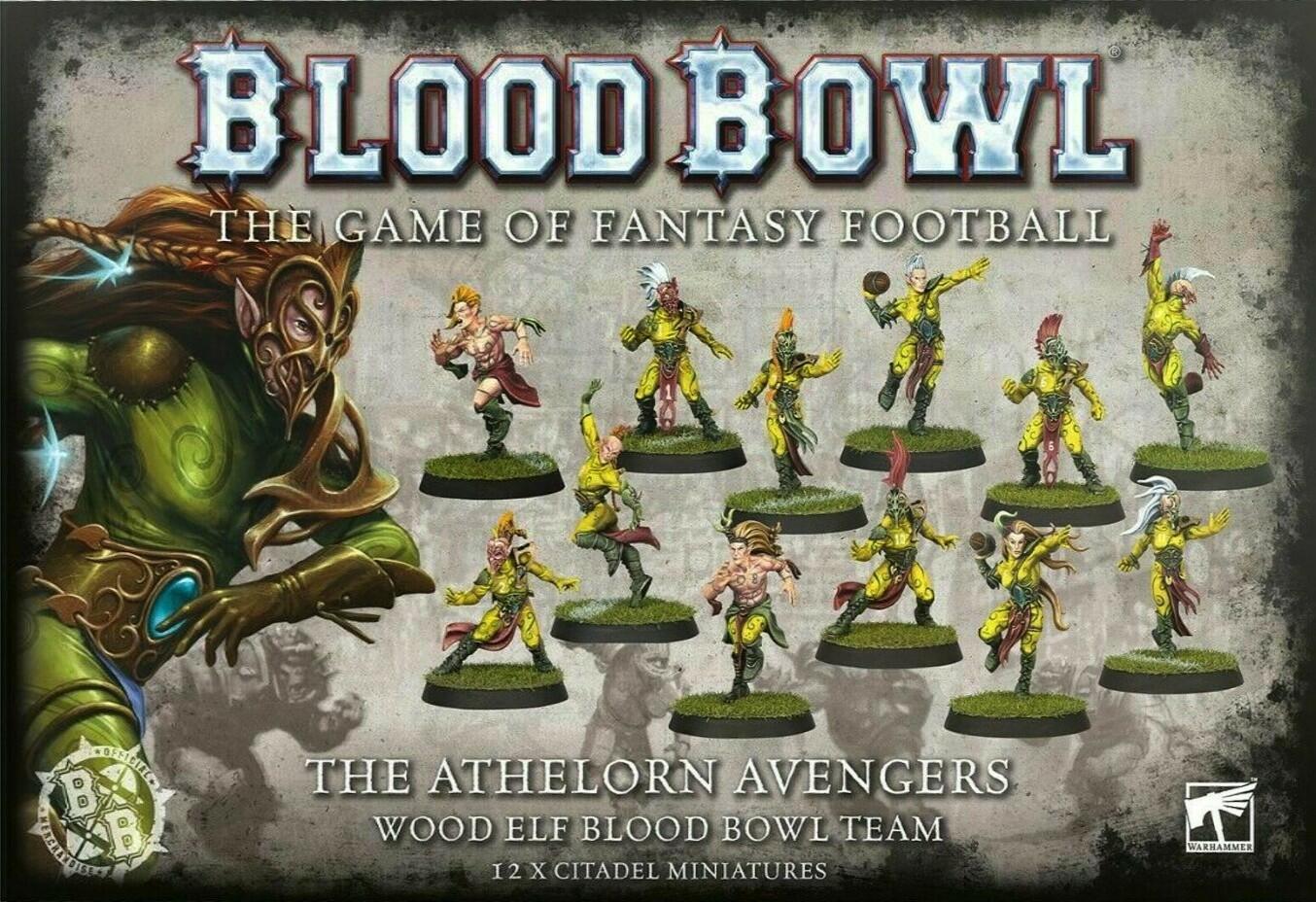 Blood Bowl: The Game of Fantasy Football - The Athelorn Avengers Cover