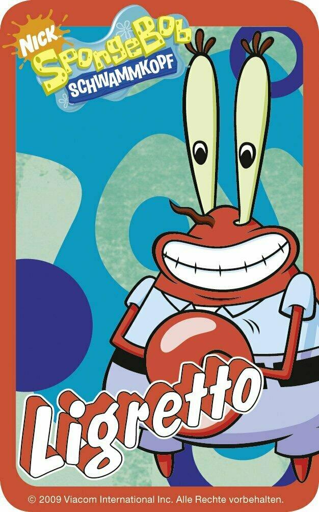 Ligretto: SpongeBob Carte
